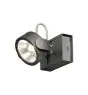 SLV Kalu Einzelnd Wand und Deckenleuchte Aluminium Schwarz 17W 1000lm - 830 Warmweiß | Dimmbar 