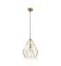 Eglo Pendelleuchte Carlton Stahl Bernstein | IP20 - Geeignet für 1x E27 